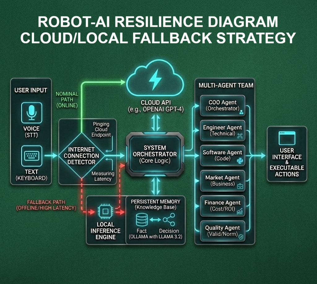 Stratégie de fallback Cloud / Local